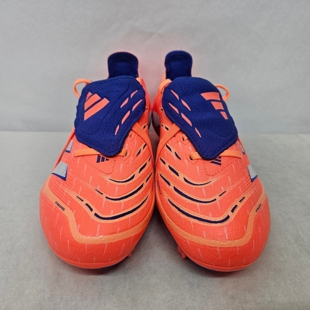 Adidas Predator League FT FG/MG Soccer Cleats JI1112 Orange Blue Mens Size 12 - Picture 4 of 10